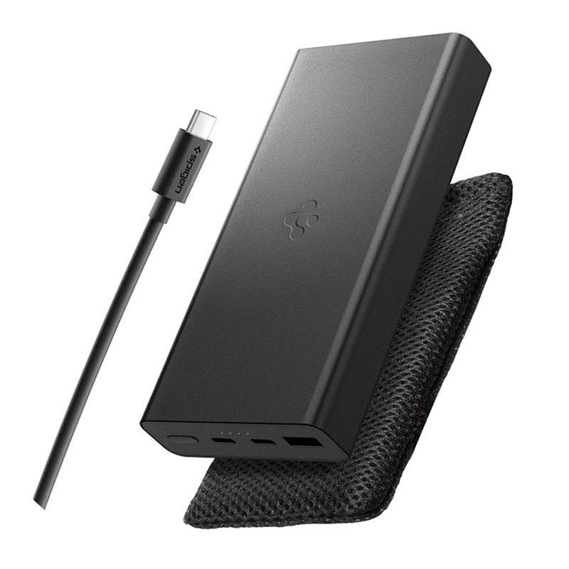 Spigen Spigen 20000 mAh 30W Powerbank Svart