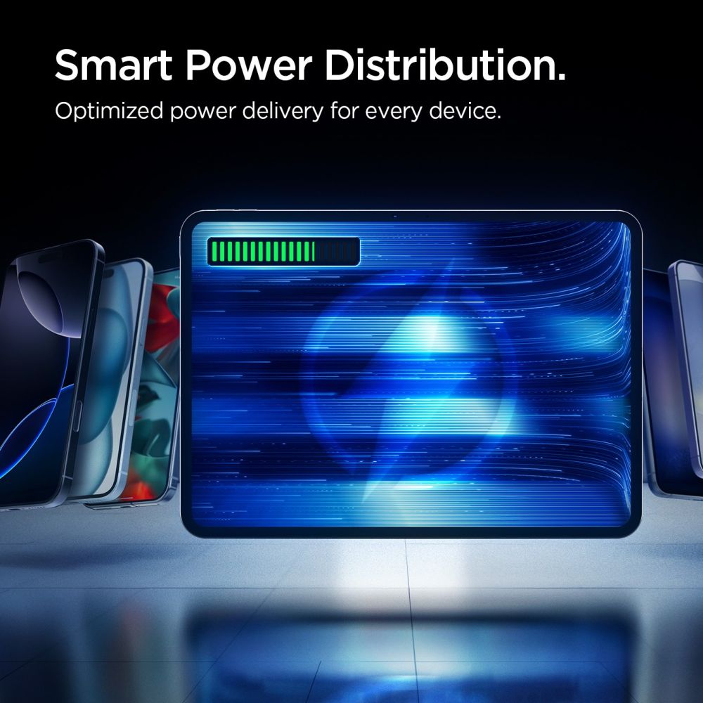 Spigen Spigen 20000 mAh 30W Powerbank Svart