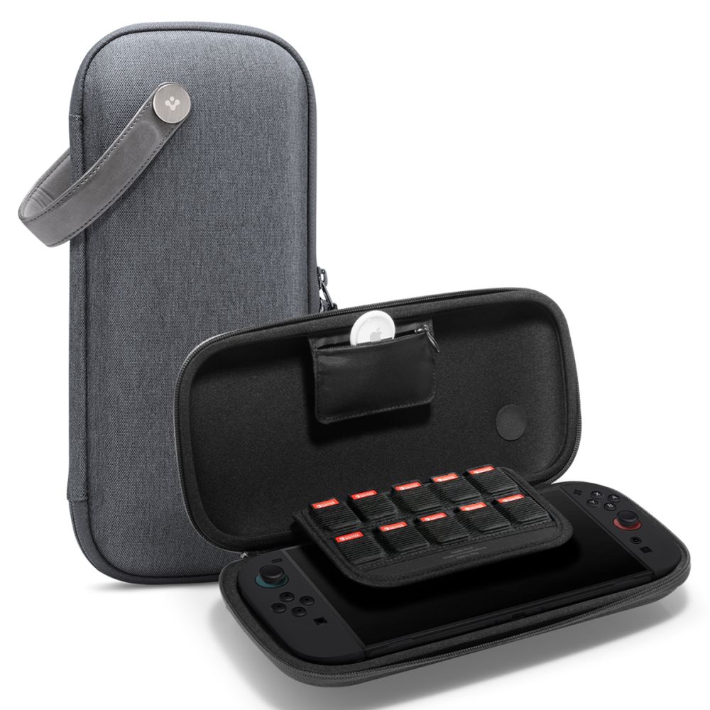 Spigen Spigen Nintendo Switch 2 Förvaringsväska Klasden Pouch Grå