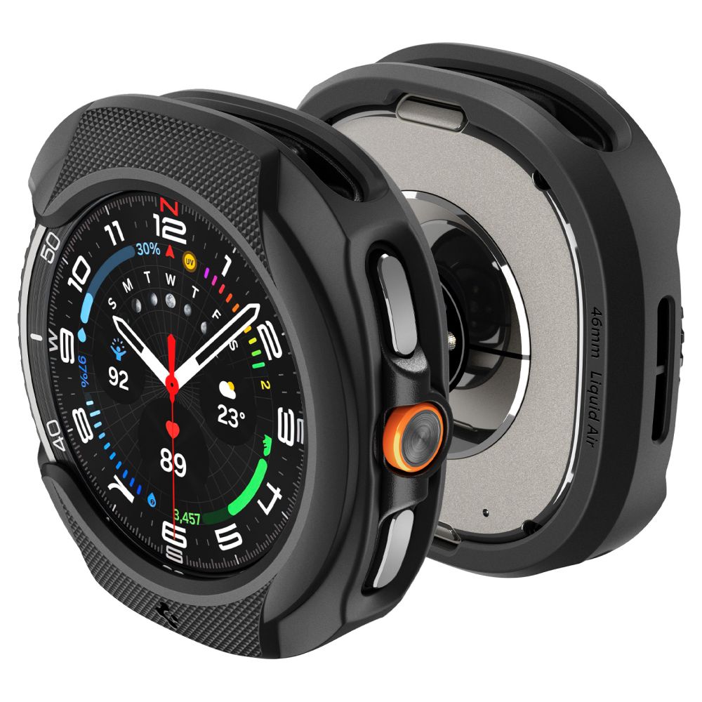 Spigen Spigen Galaxy Watch 8 46 mm Skal Liquid Air Matt Svart