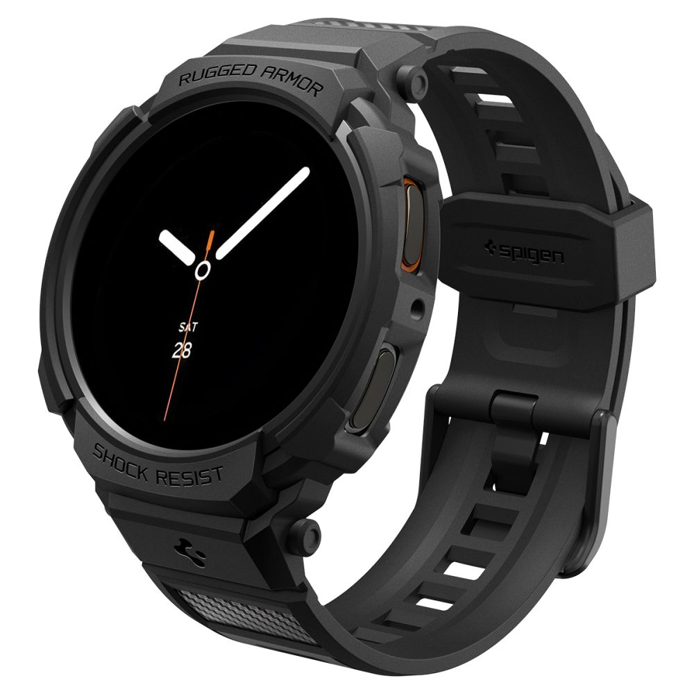 Spigen Spigen Galaxy Watch 8 40 mm Skal/Armband Rugged Armor 'Pro' Matt Svart