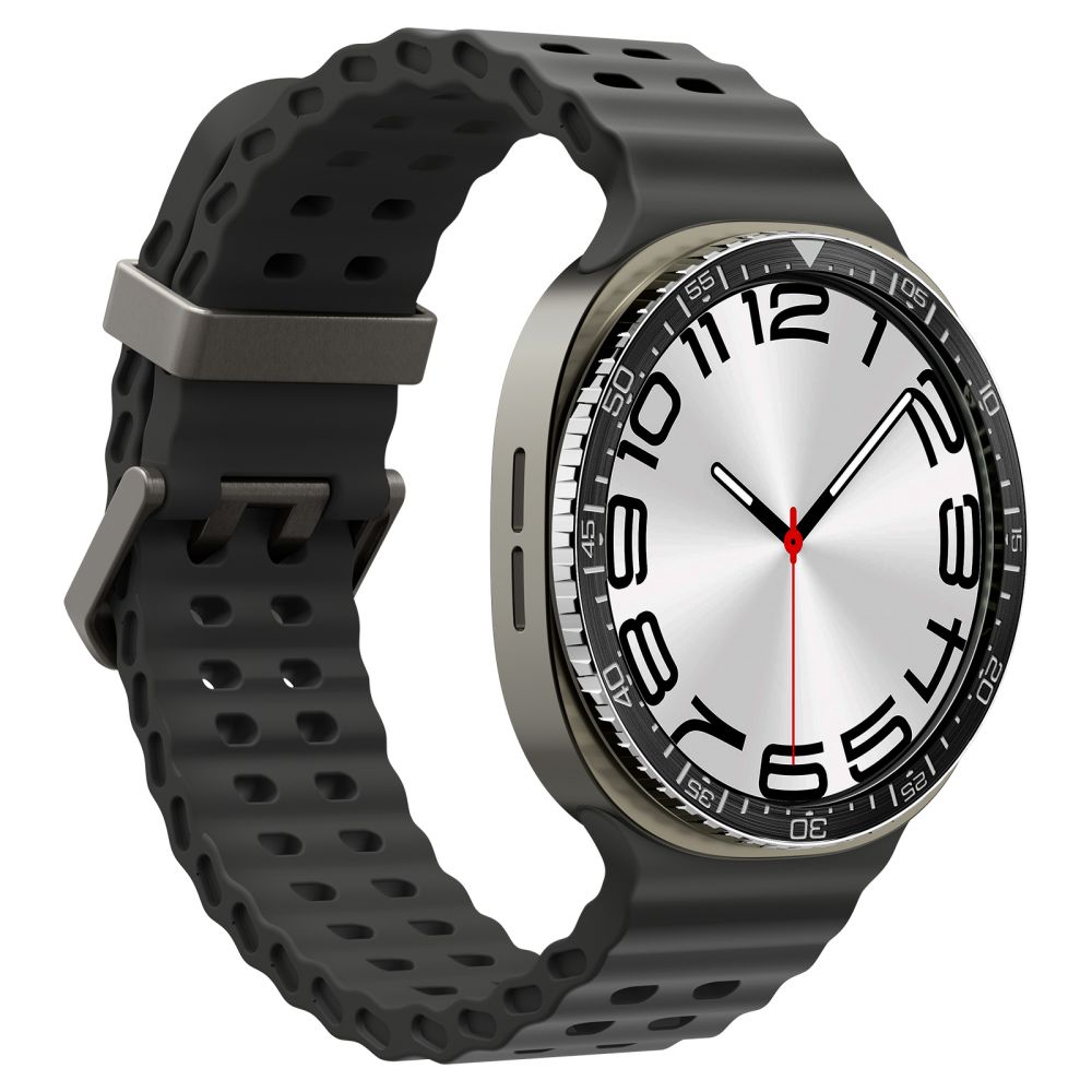 Spigen Spigen Galaxy Watch 8 44 mm Skyddande Ring Bezel Tune Diver Svart