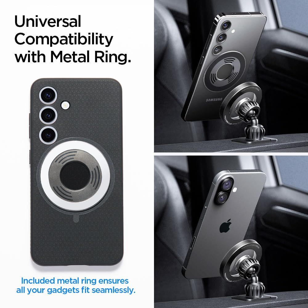 Spigen Spigen Magnetisk MagSafe Mobilhållare Instrumentbräda / Ventil