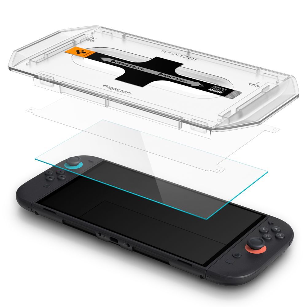 Spigen Spigen Nintendo Switch 2 2-PACK Skärmskydd GLAS.tR 