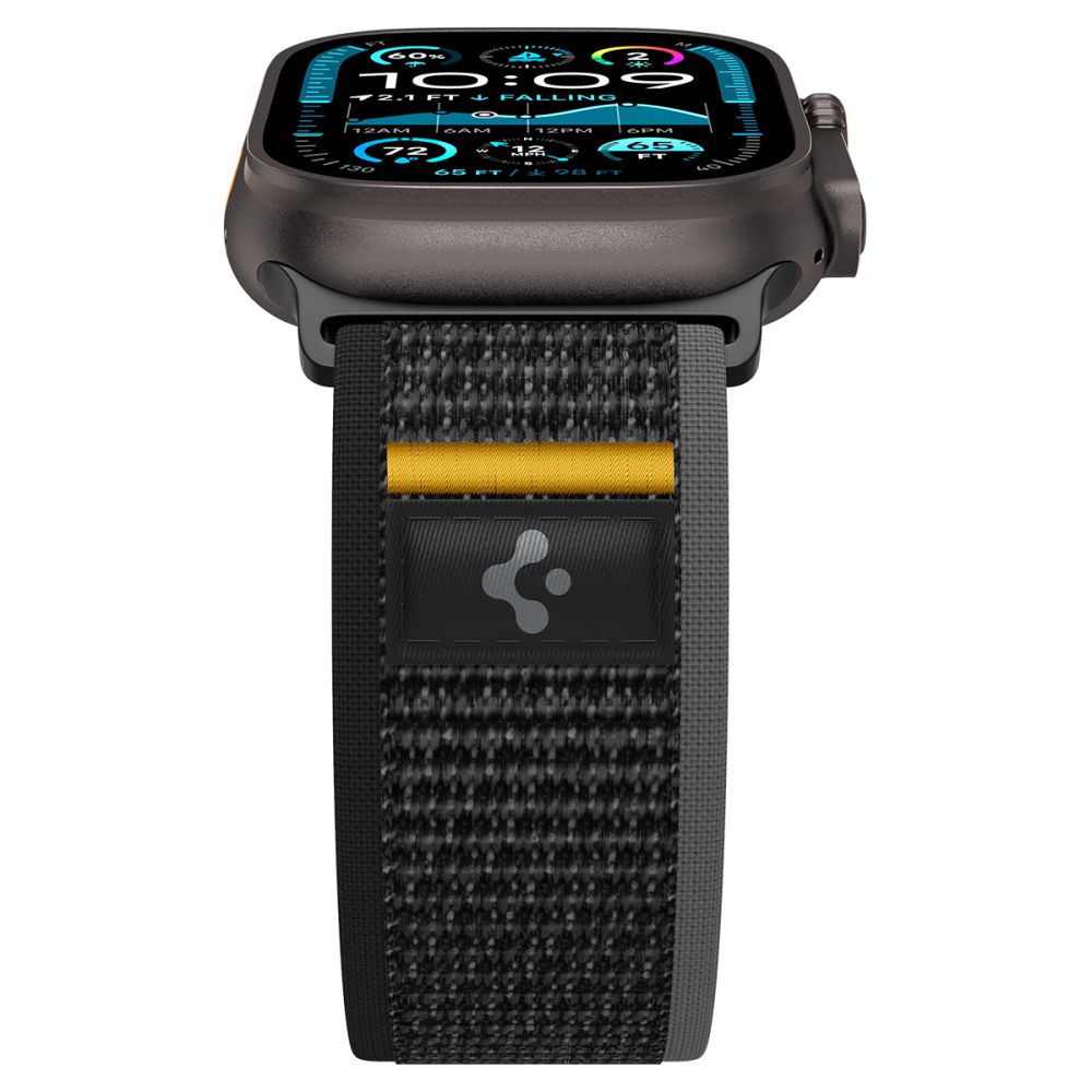 Spigen Spigen Apple Watch 42/44/45/46/49 mm Armband Athlex Air Svart