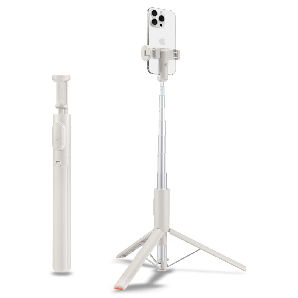 Spigen Spigen 146 cm Bluetooth Selfie Tripod Dune Beige