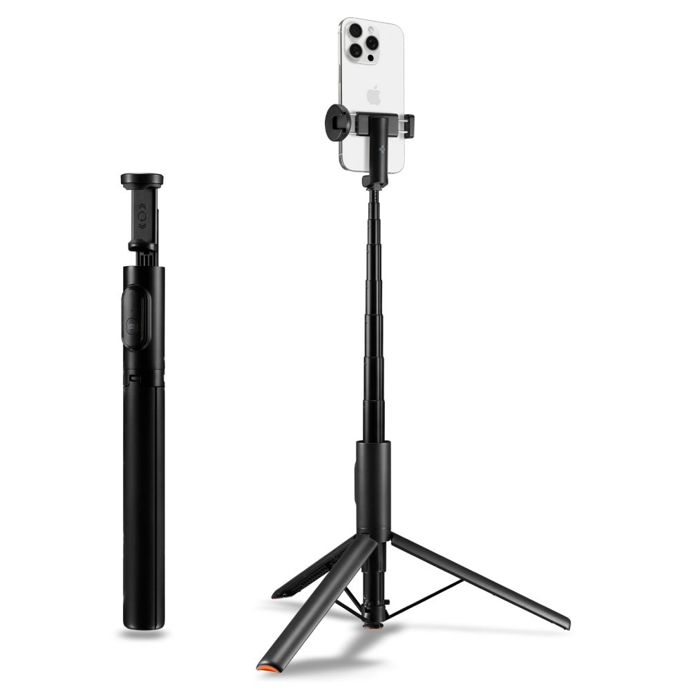 Spigen Spigen 146 cm Bluetooth Selfie Tripod Dune Svart