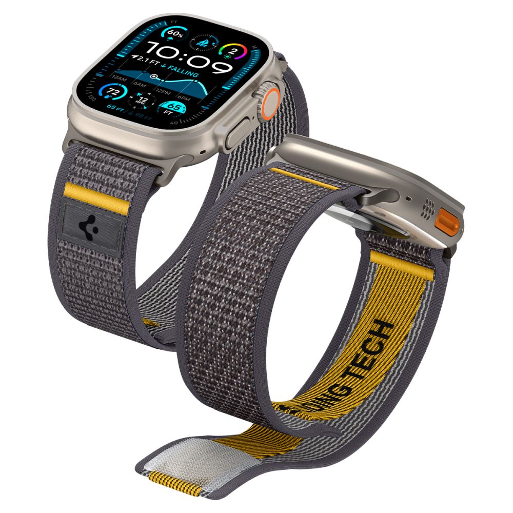 Spigen Spigen Apple Watch 42/44/45/46/49 mm Armband Athlex Air Grey