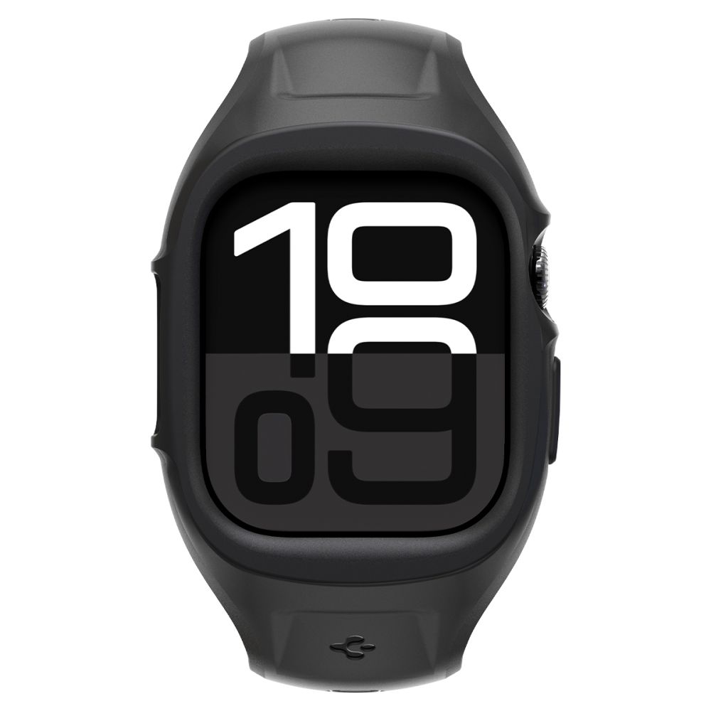 Spigen Spigen Apple Watch 11 / 10 46 mm Skal/Armband Liquid Air Matt Svart