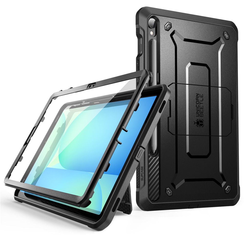 Supcase Supcase Galaxy Tab 10 FE Plus Skal Unicorn Beetle Pro Svart