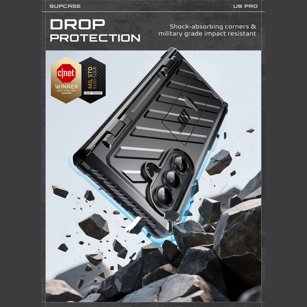 Supcase Supcase Samsung Galaxy Z Fold 7 Skal Unicorn Beetle Pro Svart