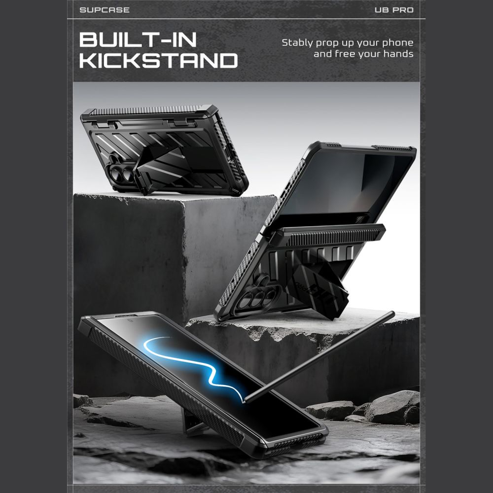 Supcase Supcase Samsung Galaxy Z Fold 7 Skal Unicorn Beetle Pro Svart