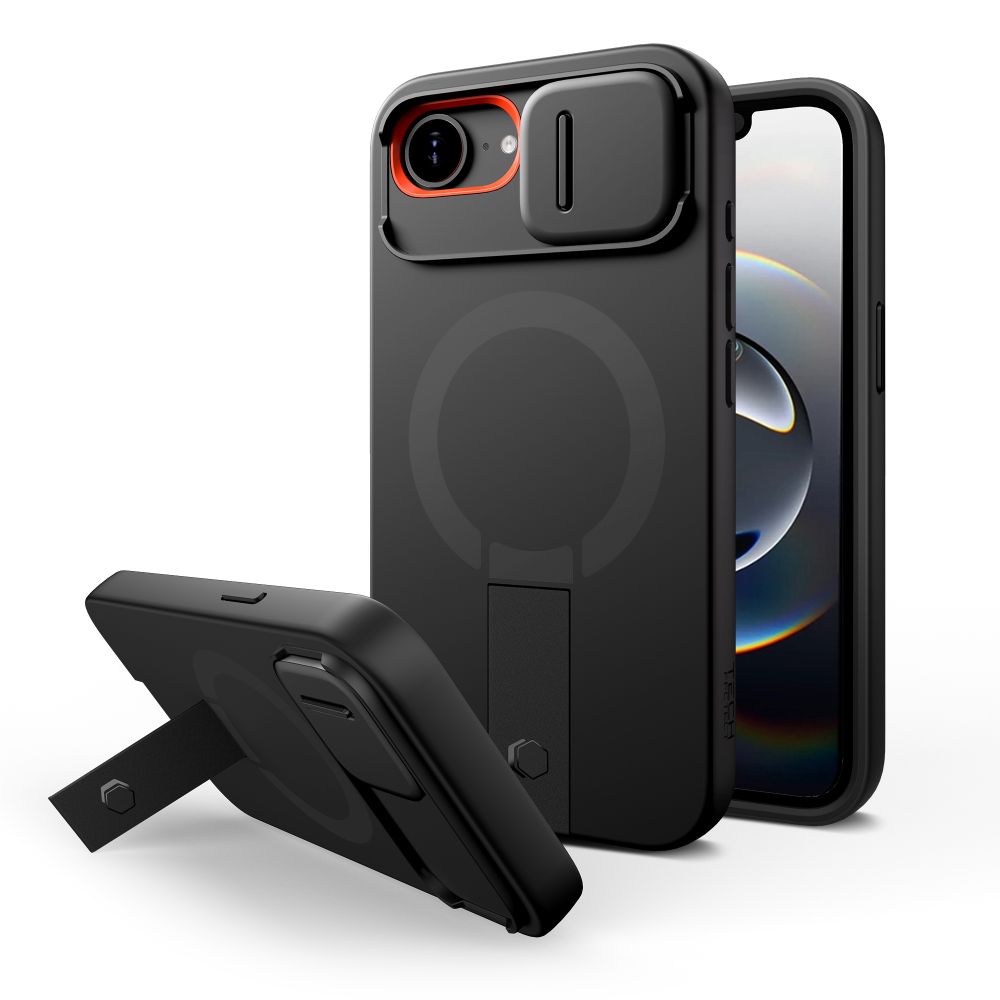 Tech-Protect Tech-Protect iPhone 17e / 16e Skal MagSafe Kevlar Aura Svart