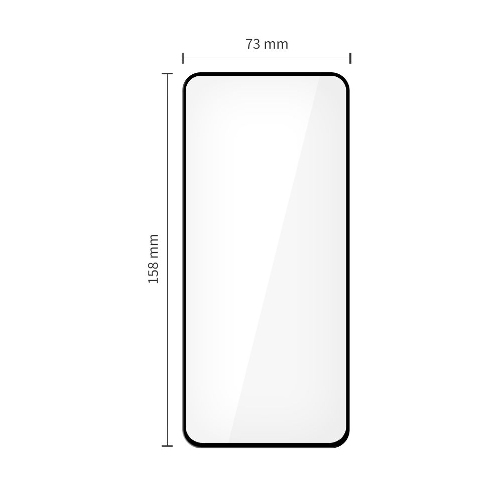 Tech-Protect Tech-Protect Galaxy S25 FE 2-PACK Skärmskydd GlassFit+ Härdat Glas