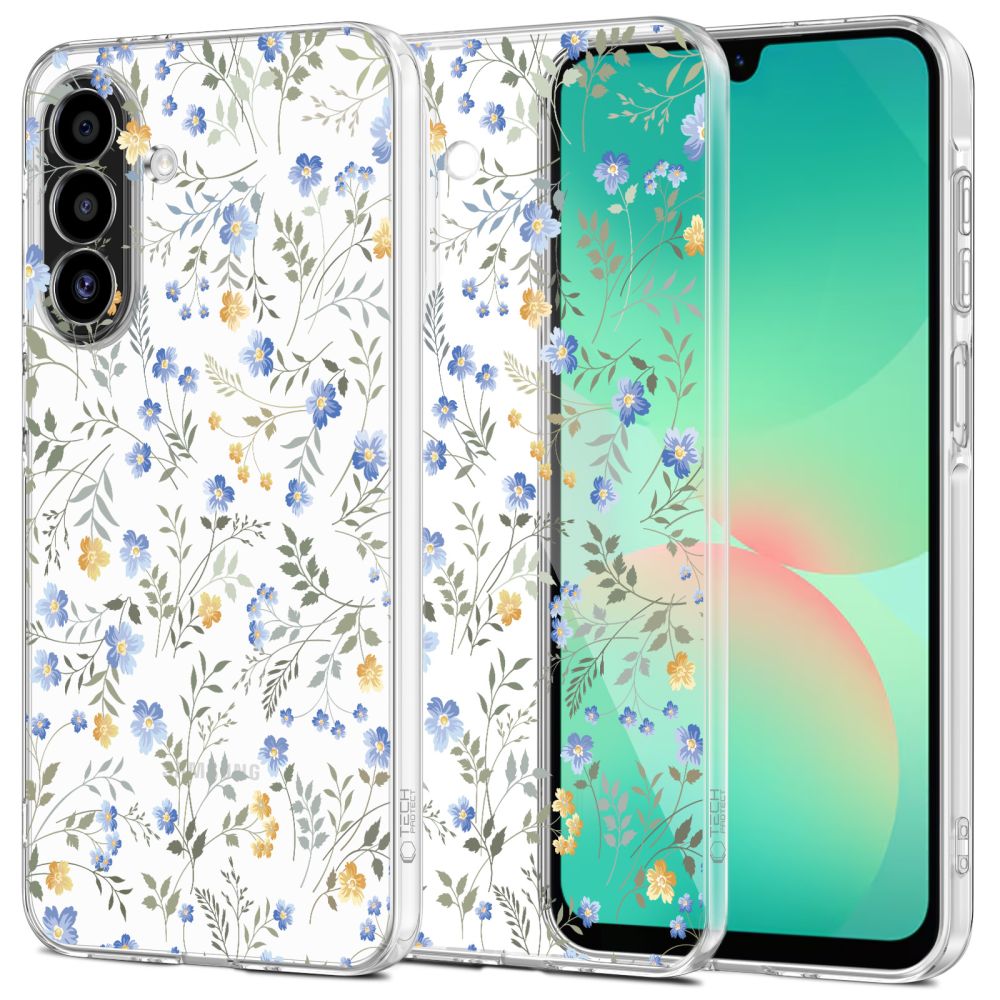 Tech-Protect Tech-Protect Samsung Galaxy A17 Skal FlexAir+ Spring Flowers