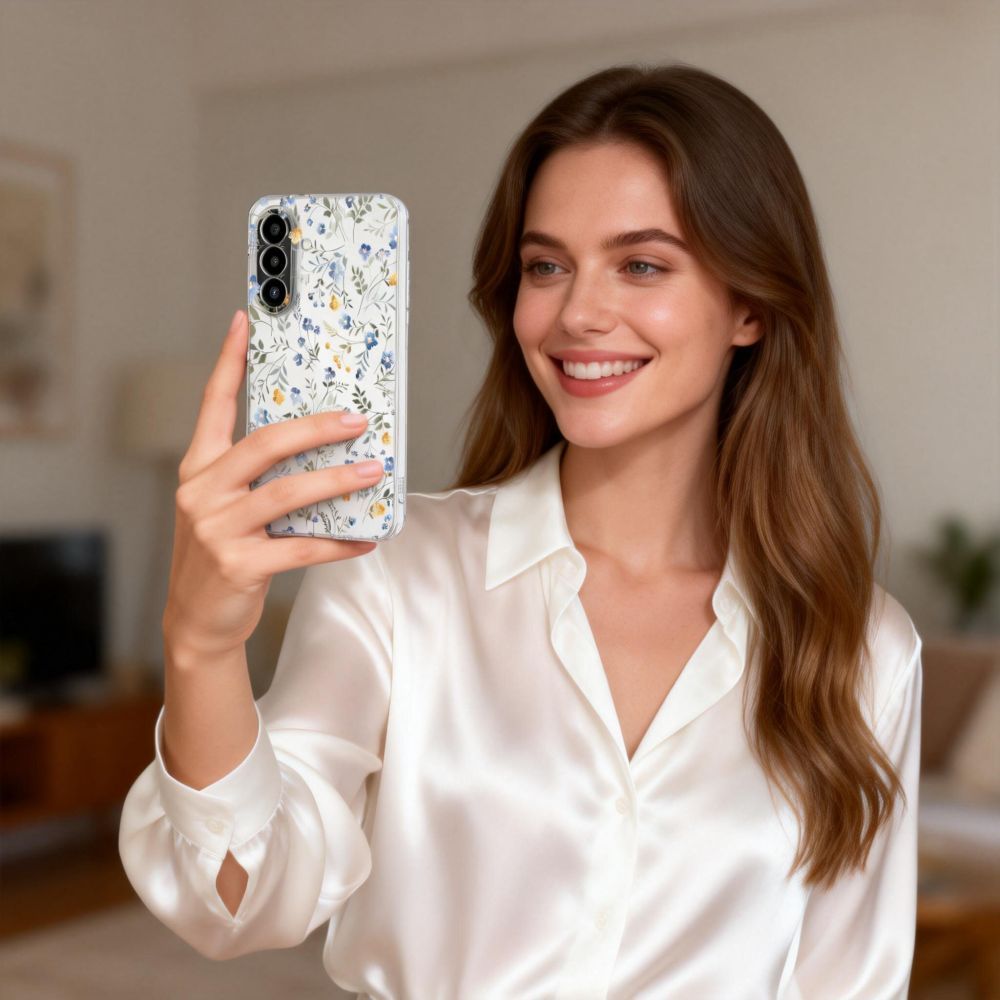 Tech-Protect Tech-Protect Samsung Galaxy A17 Skal FlexAir+ Spring Flowers