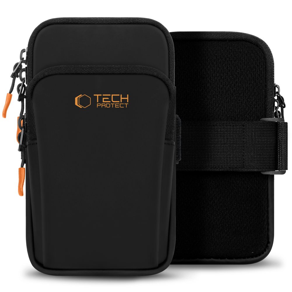 Tech-Protect Tech-Protect Universalt Sportarmband Svart / Orange