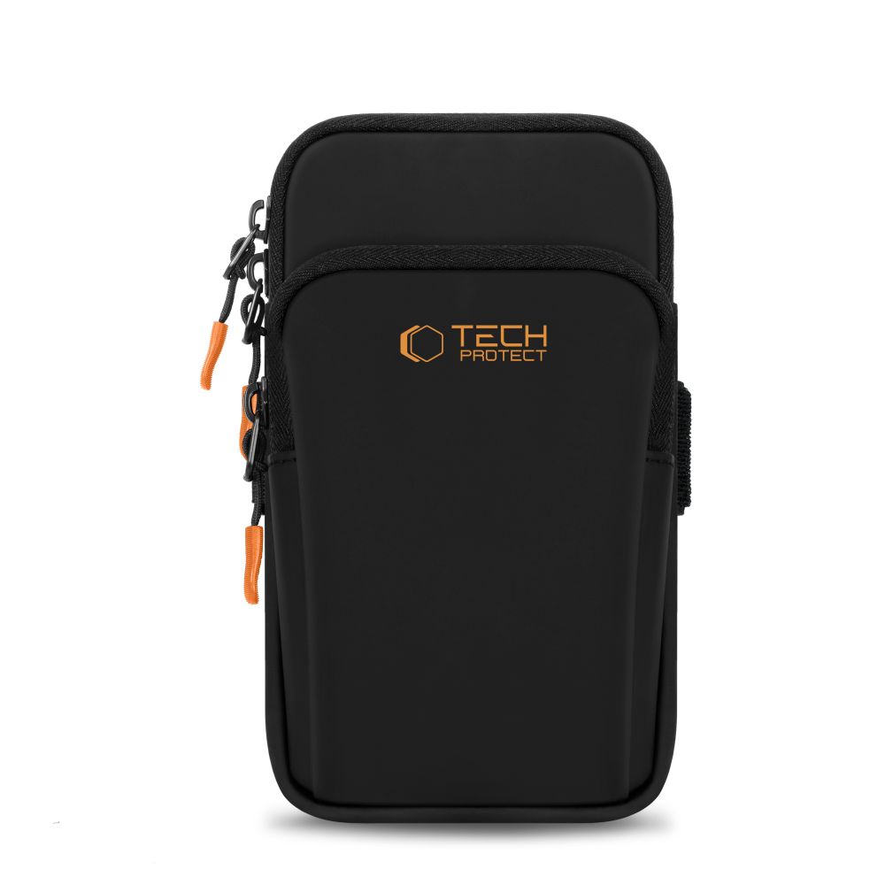 Tech-Protect Tech-Protect Universalt Sportarmband Svart / Orange