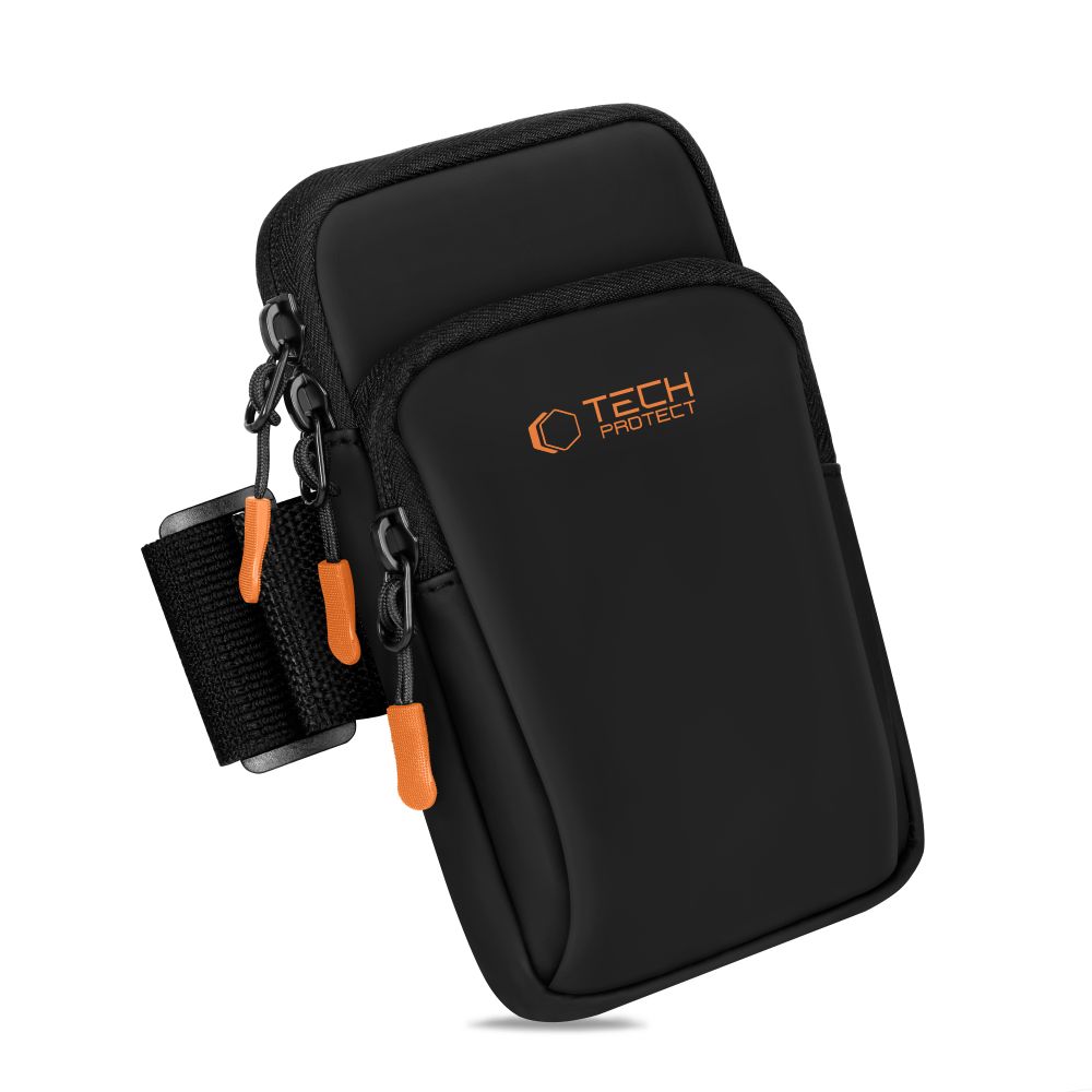 Tech-Protect Tech-Protect Universalt Sportarmband Svart / Orange