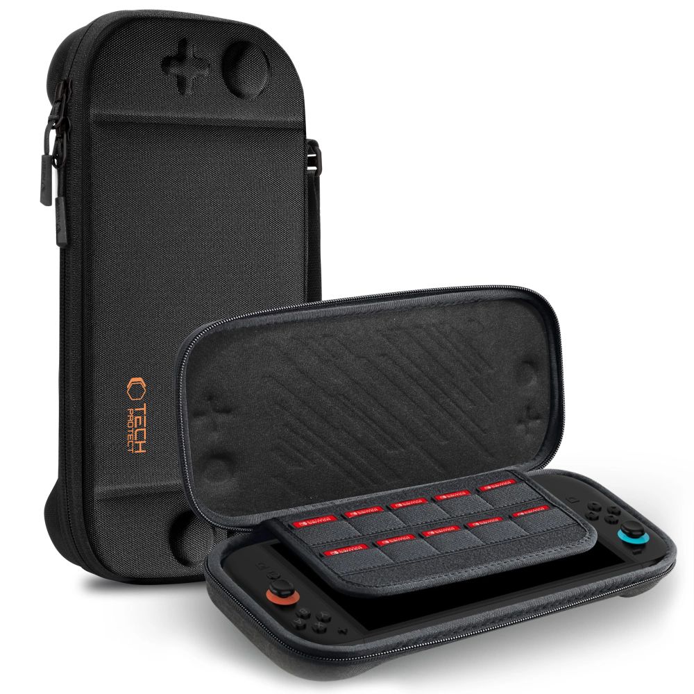Tech-Protect Tech-Protect Nintendo Switch 2 Förvaringsväska Slim Pouch Svart