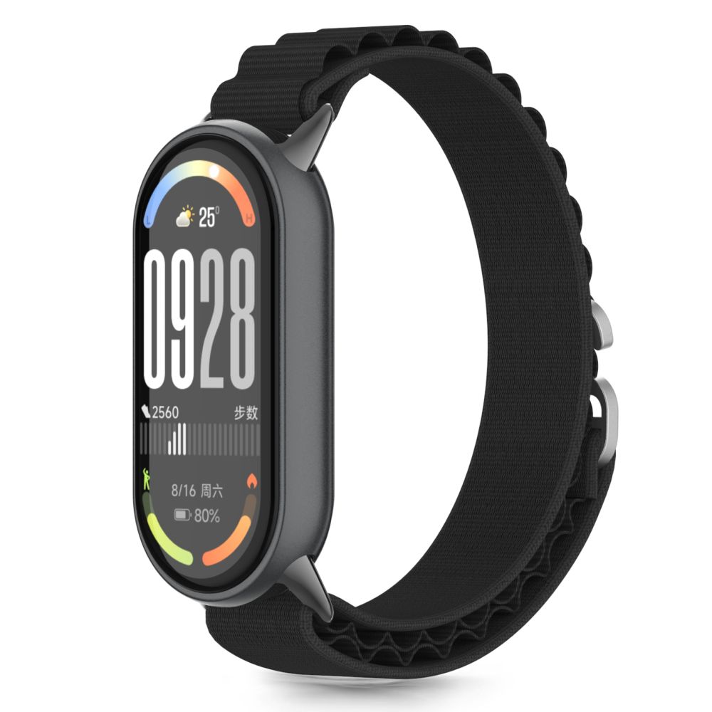 Tech-Protect Tech-Protect Xiaomi Smart Band 10 / 9 / 8 Armband Nylon Pro Svart