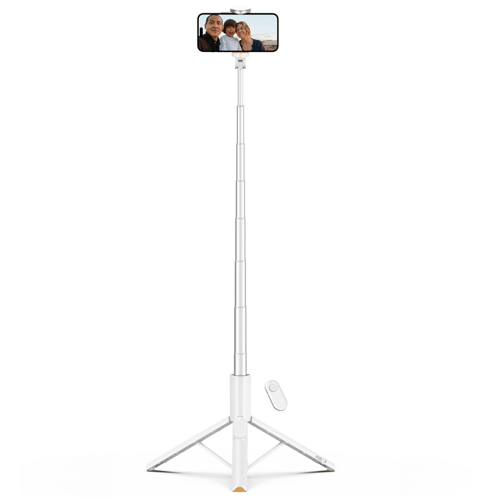 Tech-Protect Tech-Protect 146 cm Bluetooth Selfiestick Tripod Vit