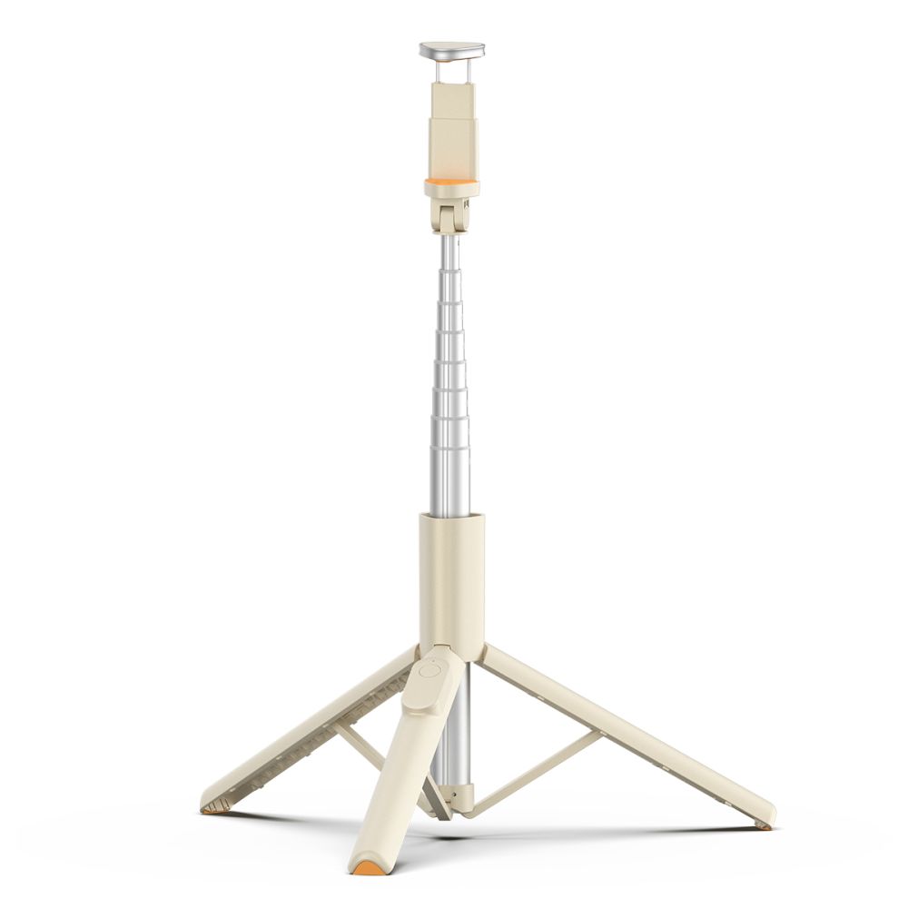 Tech-Protect Tech-Protect 146 cm Bluetooth Selfiestick Tripod Beige