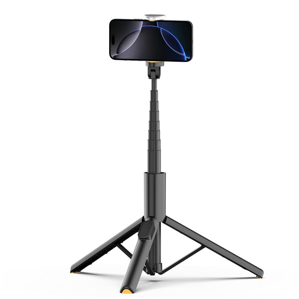 Tech-Protect Tech-Protect 146 cm Bluetooth Selfiestick Tripod Svart