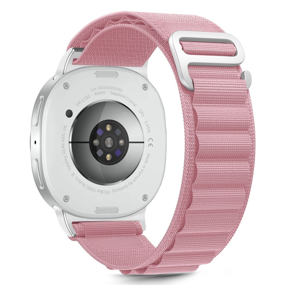 Tech-Protect Tech-Protect Galaxy Watch 8 40/44/46 mm Armband Nylon Pro Rosa