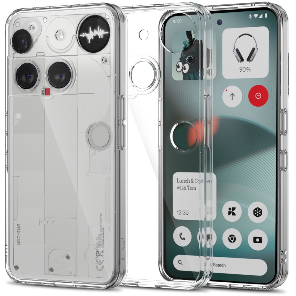 Tech-Protect Tech-Protect Nothing Phone 3 Skal FlexAir Hybrid Transparent