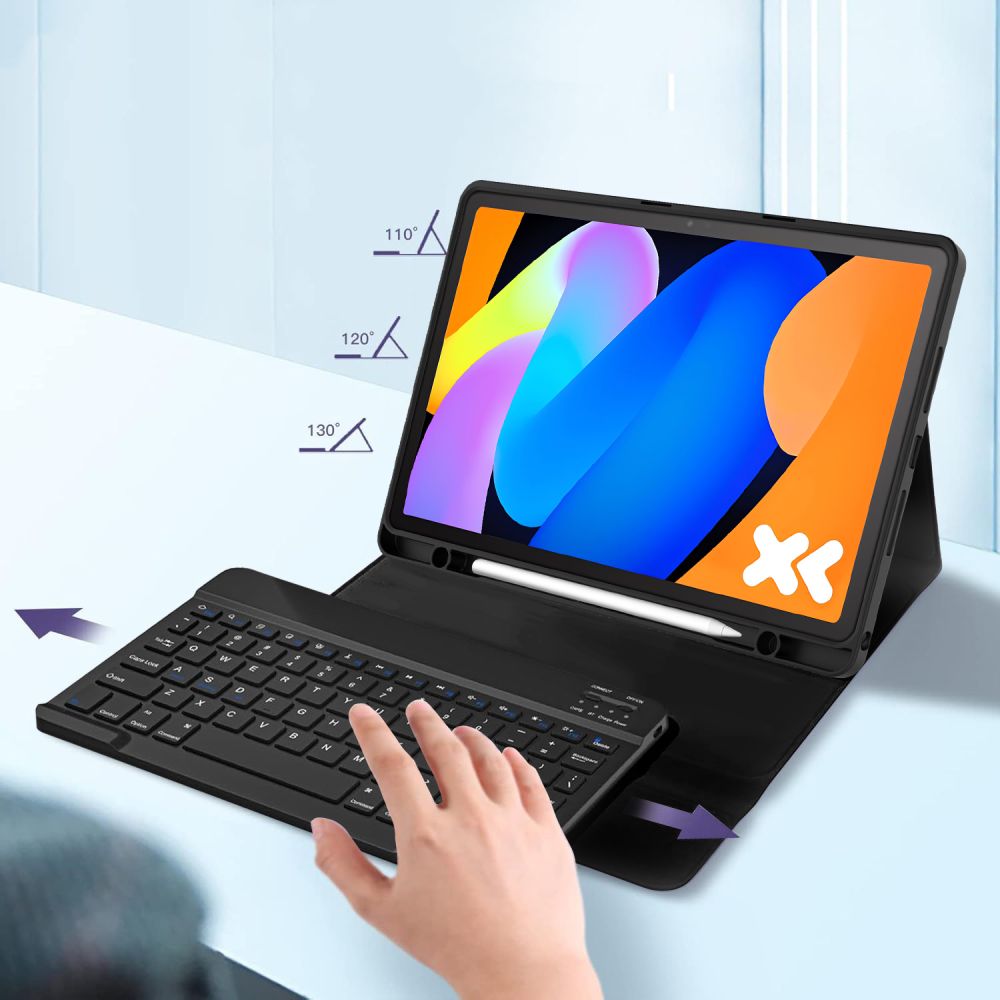 Tech-Protect Tech-Protect Lenovo Idea Tab 11 Fodral SmartCase Tangentbord Svart