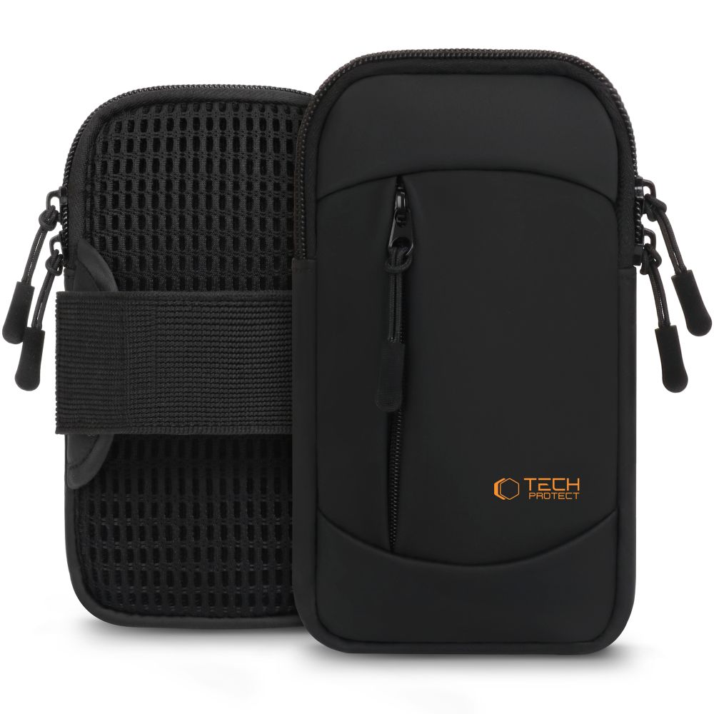 Tech-Protect Tech-Protect Universalt Sportarmband Svart / Orange