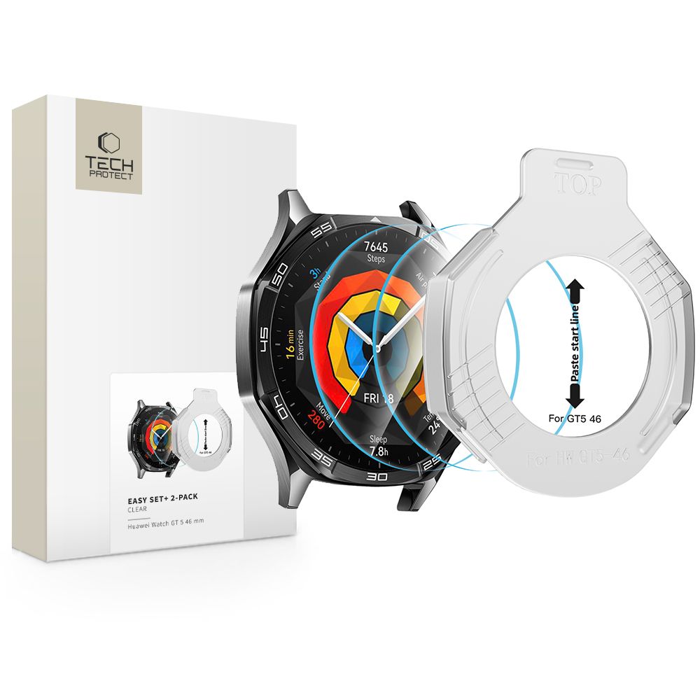 Tech-Protect Tech-Protect Huawei Watch GT 5 46 mm 2-PACK Skärmskydd