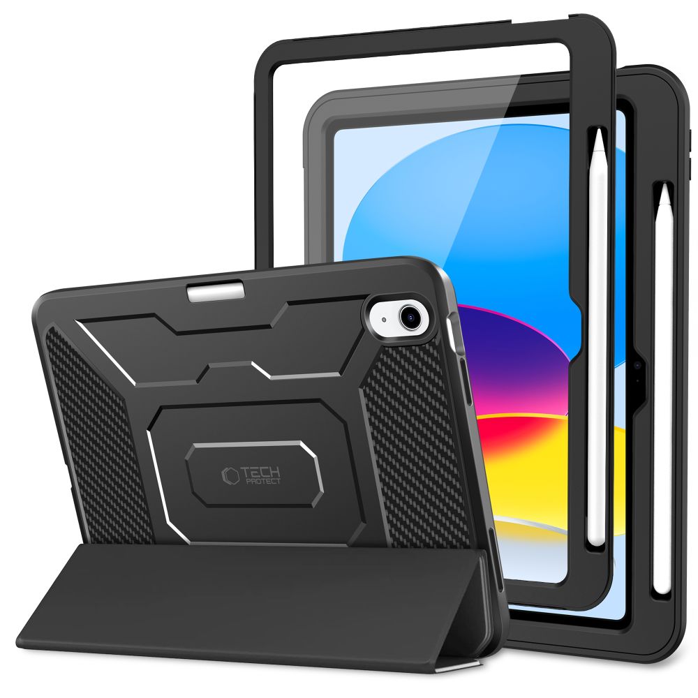 Tech-Protect Tech-Protect iPad 11 2025 / 10.9 2022 Fodral Endurance Svart