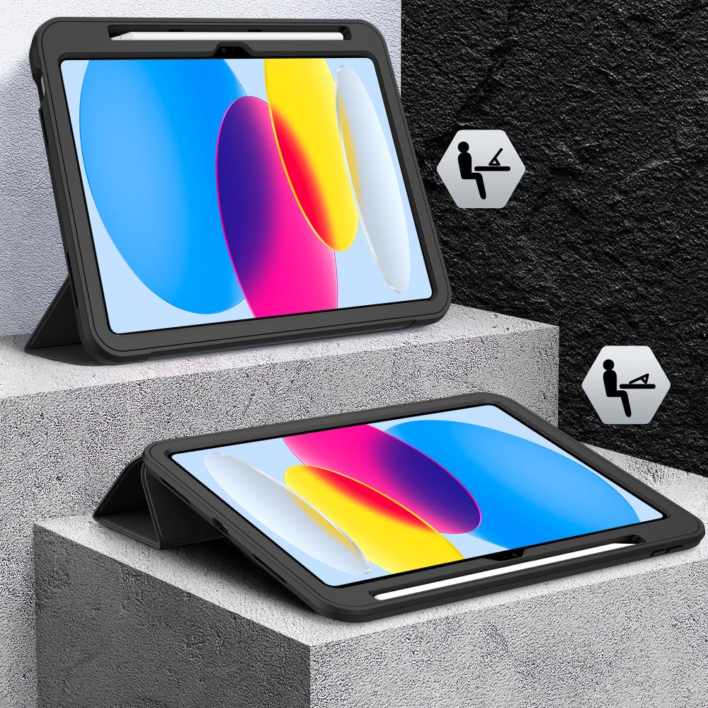 Tech-Protect Tech-Protect iPad 11 2025 / 10.9 2022 Fodral Endurance Svart