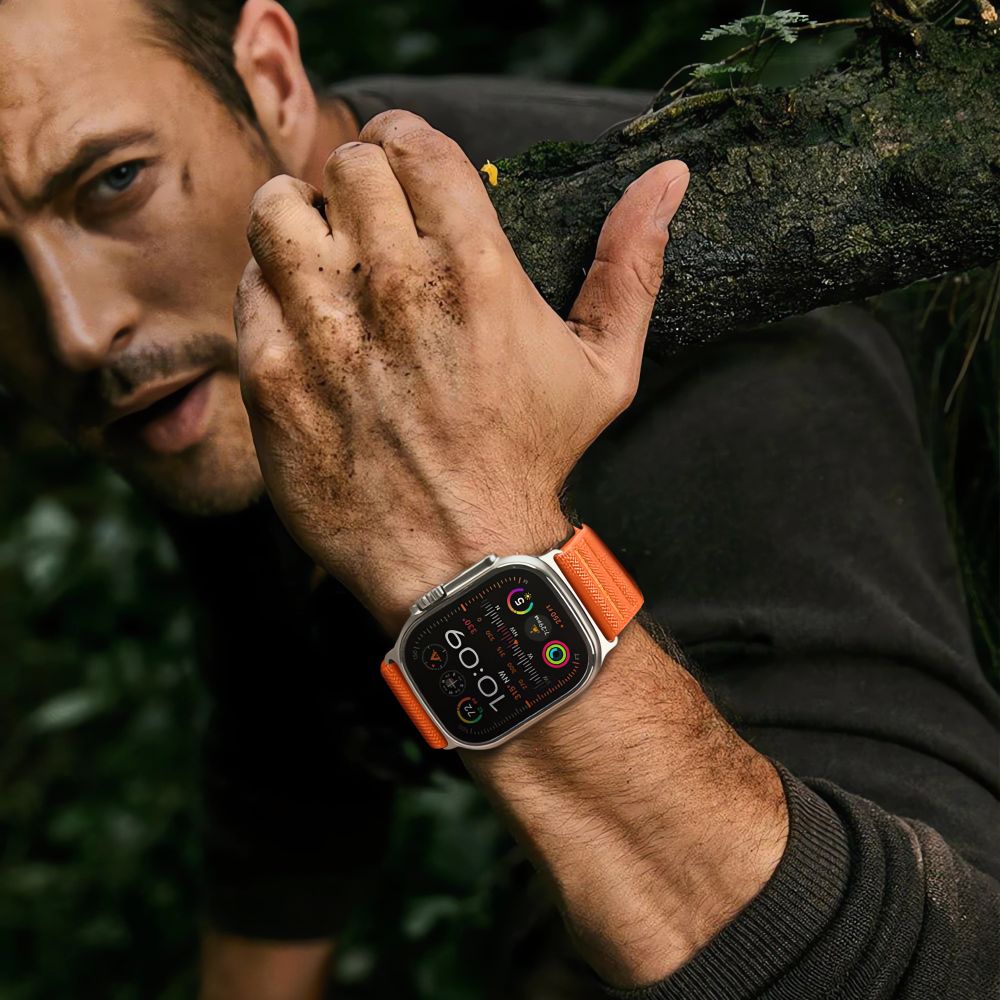 Tech-Protect Tech-Protect Apple Watch 42/44/45/46/49 mm Armband Nylon Slip