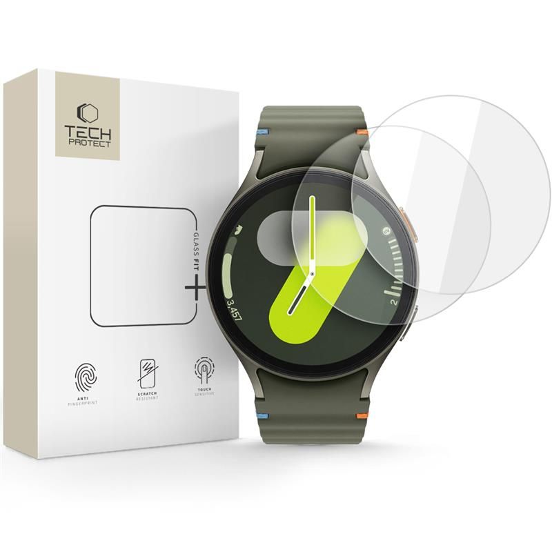 Tech-Protect Tech-Protect Galaxy Watch 7/6/5/4 44 mm 2-PACK Skärmskydd GlassFit+