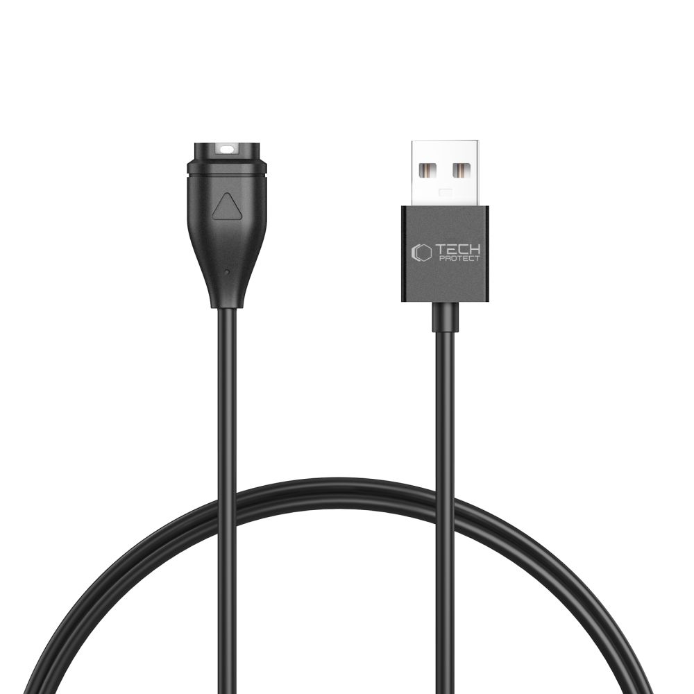Tech-Protect Tech-Protect 1m USB-A Garmin Watch Laddare UltraBoost Svart