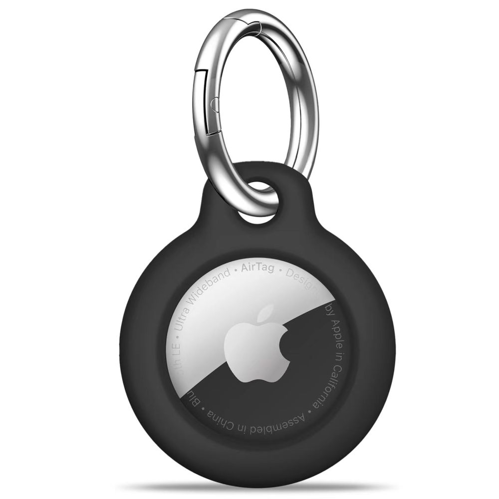 Tech-Protect Tech-Protect Apple AirTag 2/1 4-PACK Hållare Rough Svart