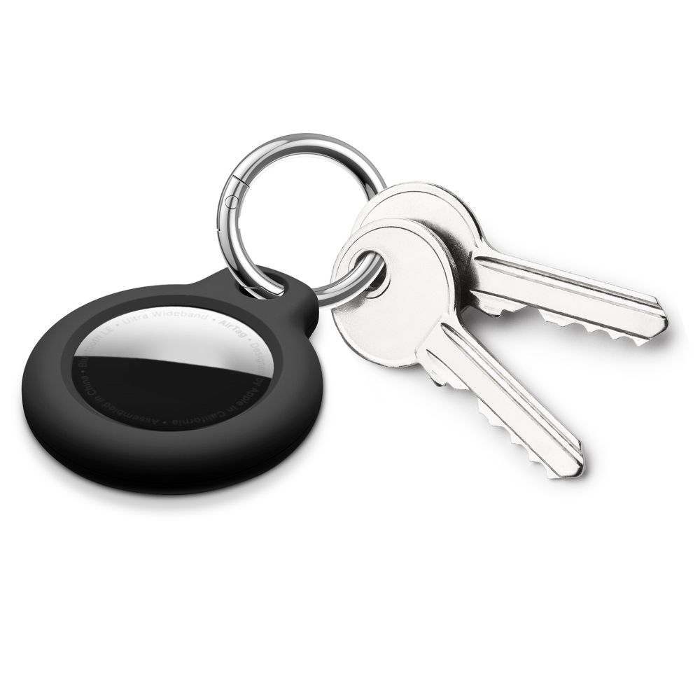 Tech-Protect Tech-Protect Apple AirTag 2/1 4-PACK Hållare Rough Svart