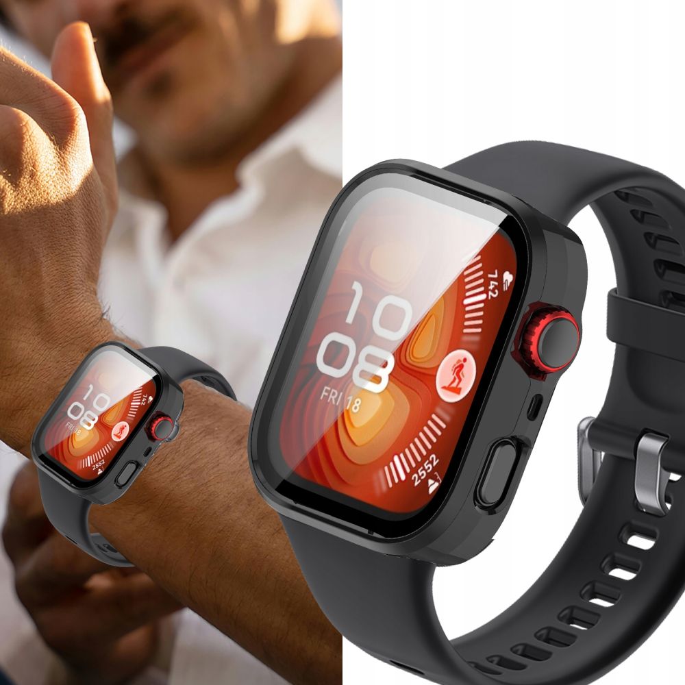 Tech-Protect Tech-Protect Huawei Watch Fit 4 Pro Skal Defense Svart