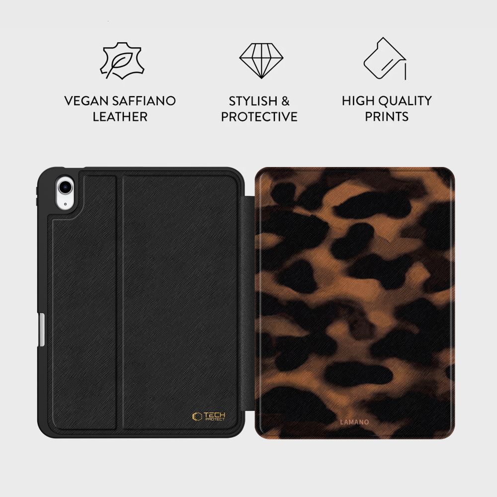 Tech-Protect Tech-Protect iPad 11 2025 / iPad 10.9 2022 Fodral Lamano Panther