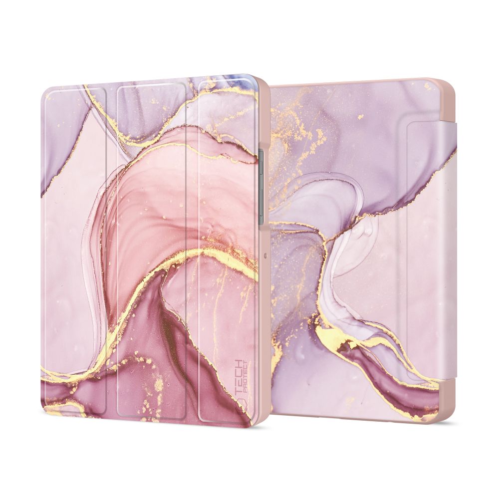 Tech-Protect Tech-Protect Galaxy Tab A11 Plus/A9 Plus Fodral SmartCase Marble