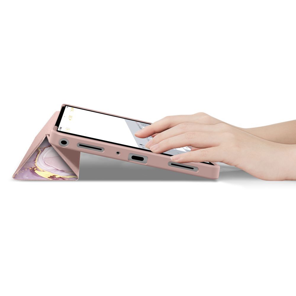 Tech-Protect Tech-Protect Galaxy Tab A11 Plus/A9 Plus Fodral SmartCase Marble