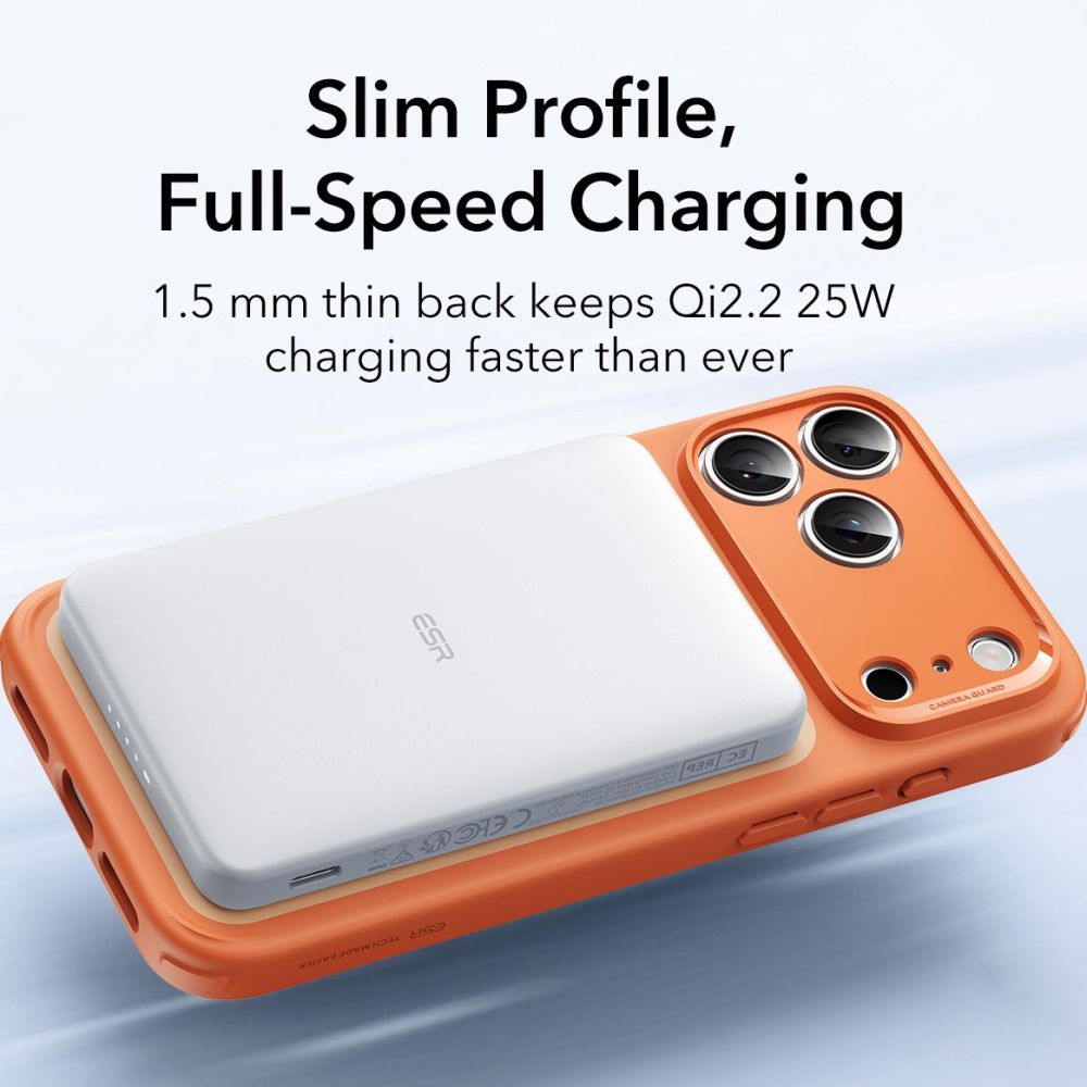 ESR ESR iPhone 17 Pro Max Skal MagSafe Classic Hybrid Frosted Orange