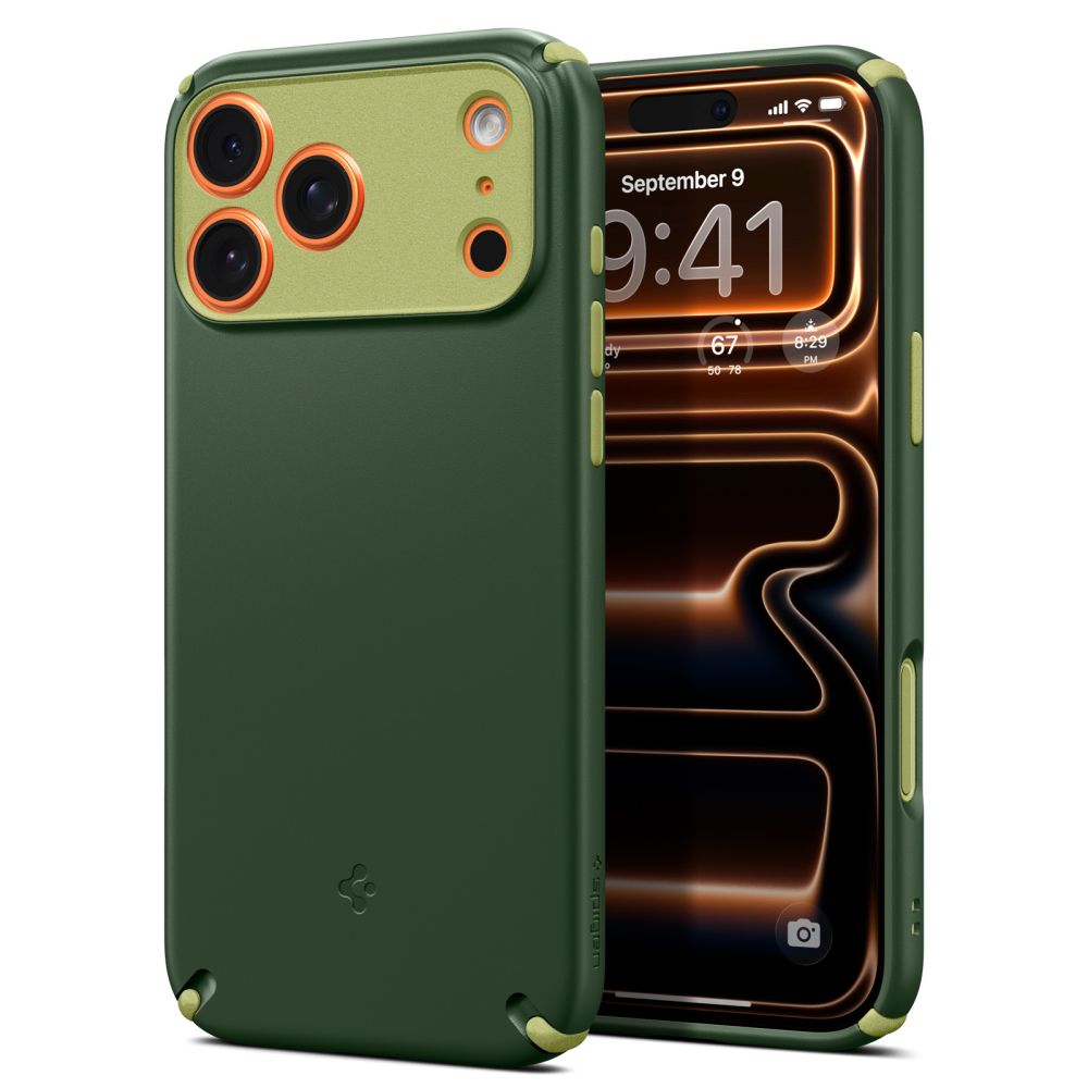 Spigen Spigen iPhone 17 Pro Skal MagSafe Nano Pop Avo Green