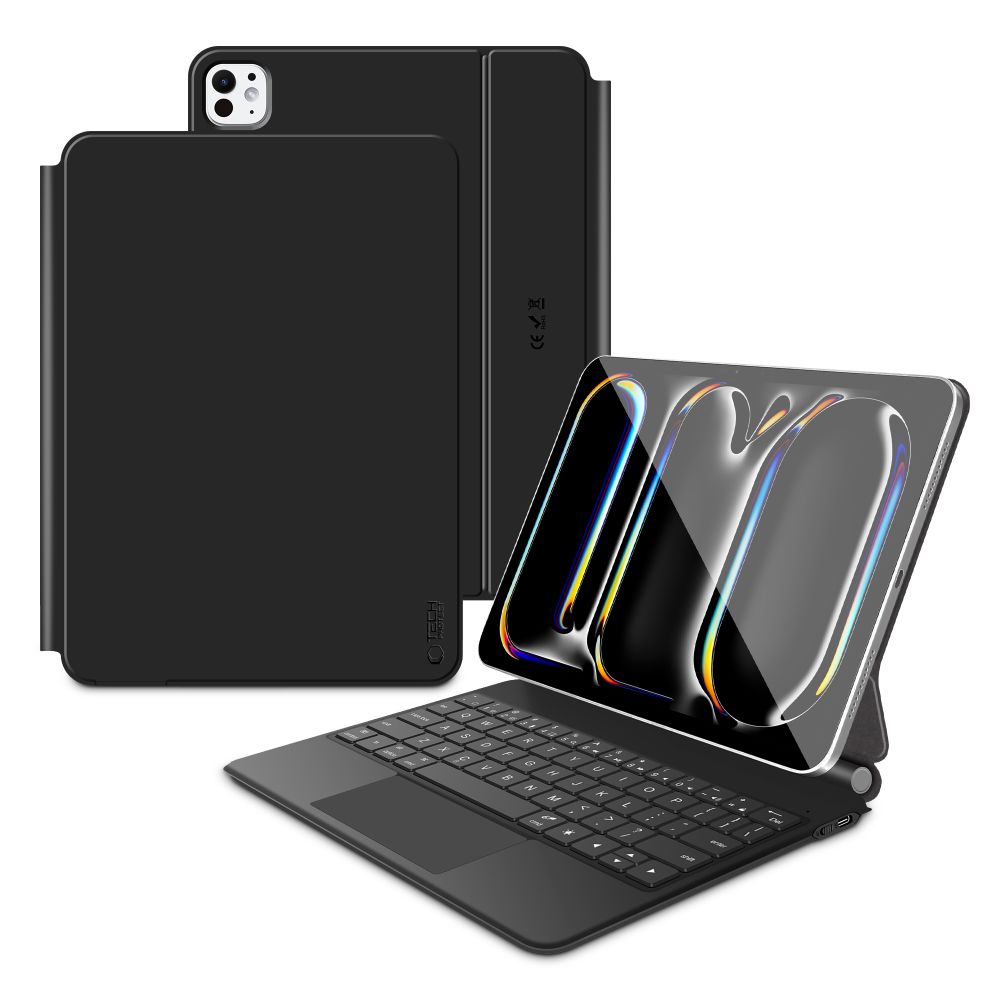 Tech-Protect Tech-Protect iPad Pro 13 2025/2024 Fodral SC Tangentbord Svart