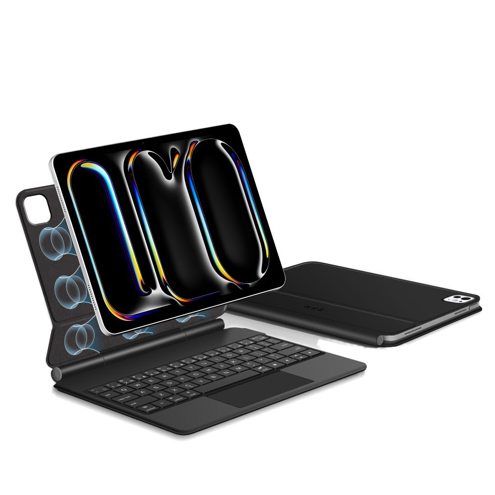 Tech-Protect Tech-Protect iPad Pro 13 2025/2024 Fodral SC Tangentbord Svart