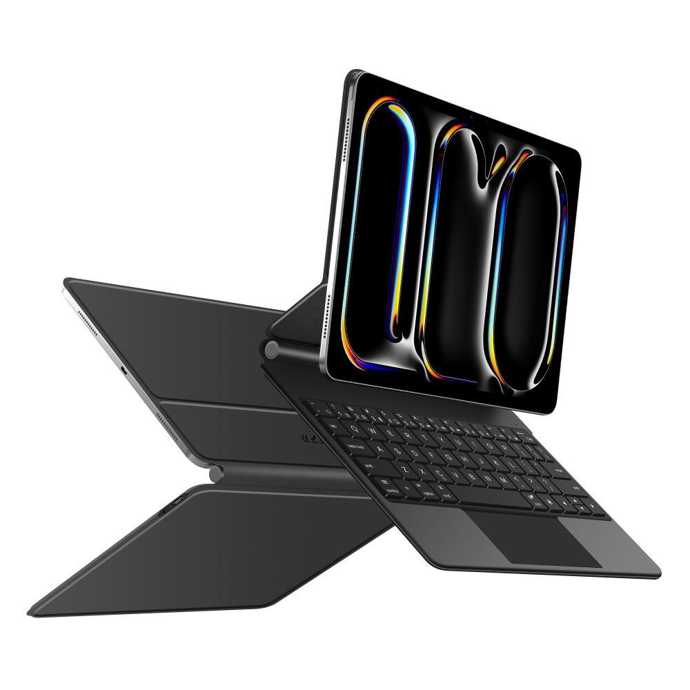 Tech-Protect Tech-Protect iPad Pro 11 2025/2024 Fodral SC Tangentbord Svart