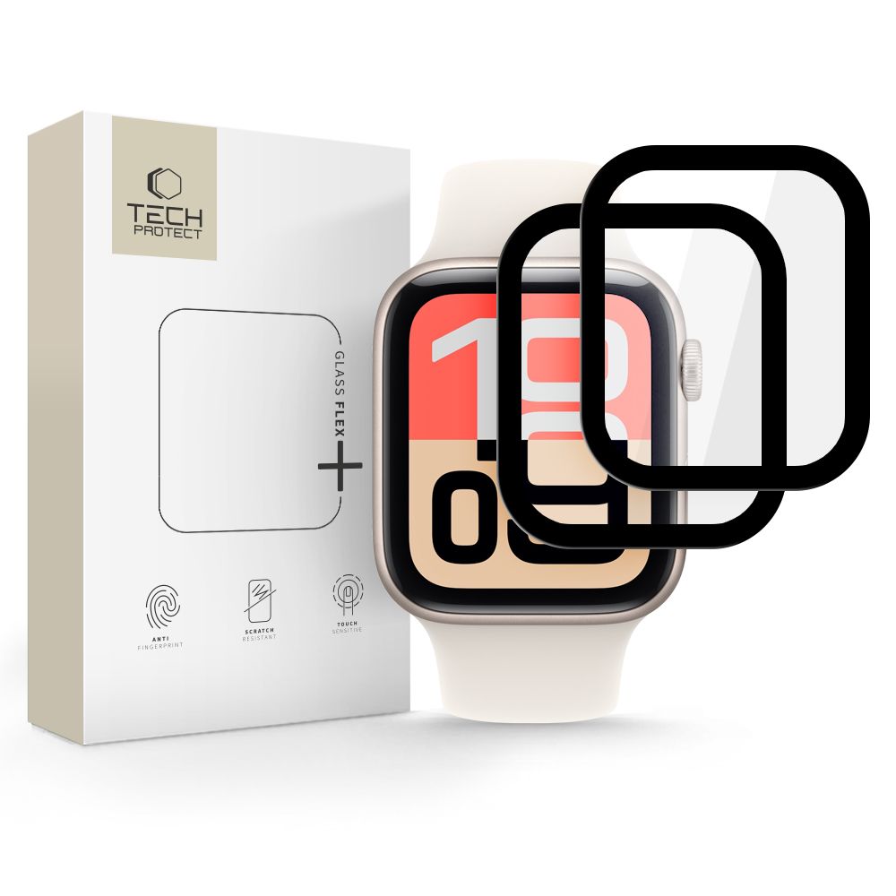 Tech-Protect Tech-Protect Apple Watch 40 mm Skärmskydd GlassFlex+ Härdat Glas